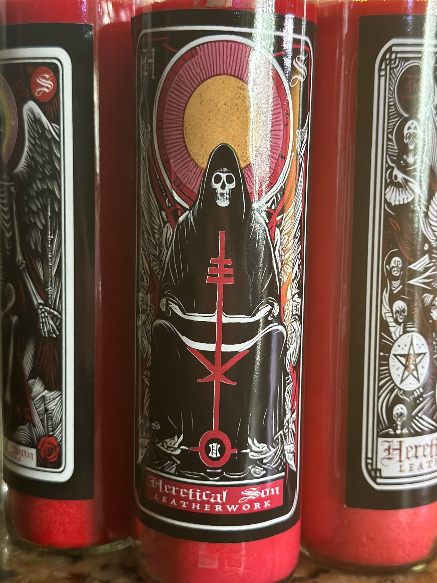 Sun Prayer Candle